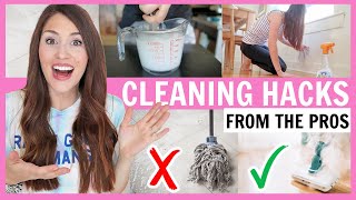 11 Cleaning Hacks from Professional Cleaners THAT REALLY WORK [upl. by Solange]