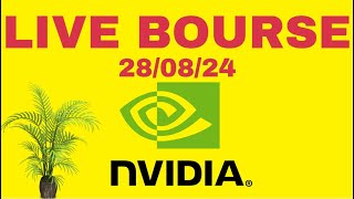 Live Bourse  Résultat de Nvidia q2 2025 [upl. by Nenerb]