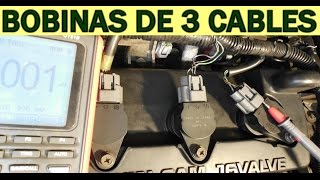 Como probar bobinas de encendido de 3 cables nissan COP [upl. by Amees489]