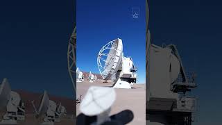 shorts 📡📡📡📡🫡 Modelo 3D antena ALMA  Printable 3D model of an ALMA antenna [upl. by Wobniar359]