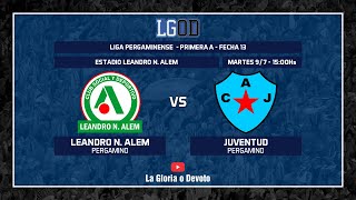 Alem vs Juventud  Primera A  Fecha 13  Liga Pergaminense [upl. by Einot]