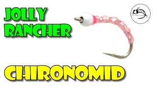 Jolly Rancher Chironomid by Fly Fish Food [upl. by Hcone340]