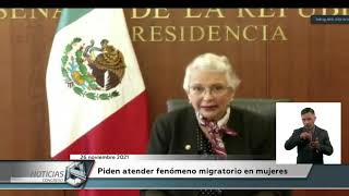 Piden en FOPREL atender fenómeno migratorio en mujeres [upl. by Acissj744]