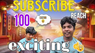 100 subscribe reach ☺️  Very Happy 🥳  Tamil  pranav takkar comedy [upl. by Ahsinav]