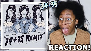 ARIANA GRANDE 3435 REMIX ft DOJA CAT amp MEGAN THEE STALLION REACTION 🤯  Favour [upl. by Akimas]