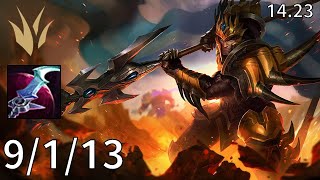 Jarvan IV Jungle vs KhaZix  EUW diamond  Patch 1423 [upl. by Lewison343]