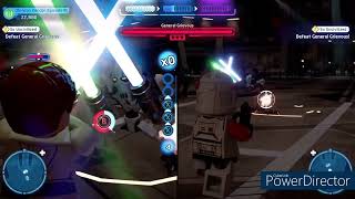 Lego the Skywalker Saga  General Grievous Fight  Coop Gameplay [upl. by Greenwell]