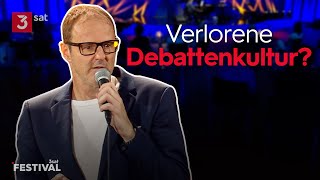 Vince Ebert Politische Korrektheit und Debattenkultur  3satFestival [upl. by Nomsed]