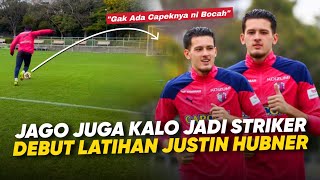 Dilatih Jadi Striker di Cerezo Osaka Justin Hubner Langsung Latihan Untuk Debut vs Shonan Bellmare [upl. by Lomasi]