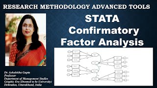 21 STATA Confirmatory Factor Analysis CFA cfa Confirmatory factor analysis [upl. by Gardas]