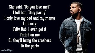 Drake  GODS PLAN Lyrics [upl. by Pickard]