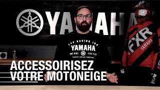 Accessoirisez votre motoneige  Pièces et accessoires Yamaha [upl. by Geraint]