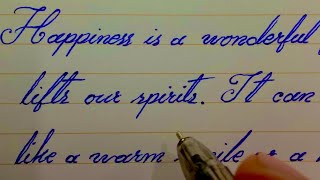 English neat handwriting styles  handwriting styles improvement  handwriting practice in English [upl. by Mathews856]