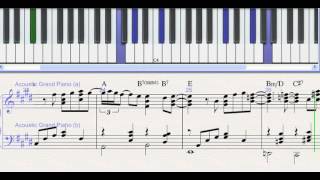 Partitura Piano Tan Enamorados  Ricardo Montaner [upl. by Nodnarg]