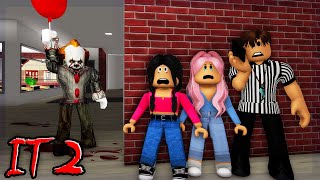 IT PENNYWISE 2 ΑΡОСΑLΥΡЅЕ 🎈😰 Brookhaven Horror Movie Voiced Roleplay [upl. by Bendicta]