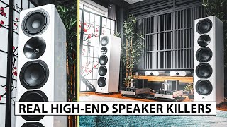 TRUE Audiophile HIGHEND quotGIANT KILLERquot Speakers for home Arendal 1723 THX Floor standing Speakers [upl. by Graaf]