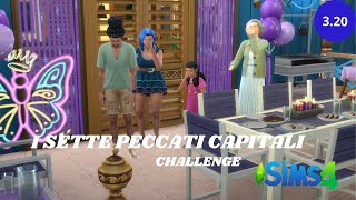 Compleanno con Addio  Ep320  7Peccati capitali  Challenge  The Sims 4  Gameplay ITA [upl. by Swain]