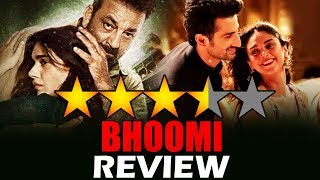 Bhoomi Movie Review  Sanjay Dutt Aditi Rao Hydari [upl. by Ahsikyw367]