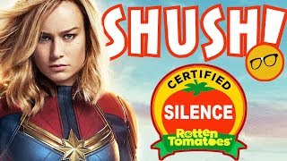 Captain Marvel Rotten Tomatoes Silences Customers  Access Media Exposed [upl. by Linn]