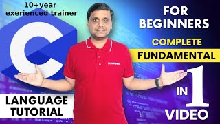 c language tutorial for beginners Learn to Code FAST [upl. by Gareri]