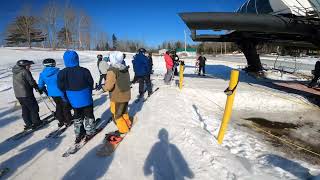 POV  Spring Session Snowboarding Martock Nova Scotia [upl. by Gladdie]