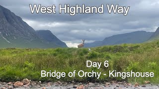 Camping the West Highland Way  Day 6 Bridge of Orchy  Kingshouse amp an unplanned ending for now [upl. by Leoy]