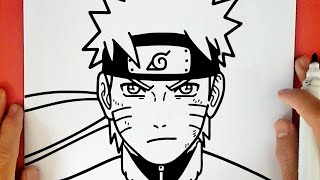 COMMENT DESSINER NARUTO [upl. by Brine]