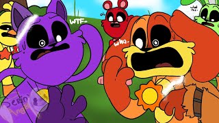 Smiling Critters Toys Got Into Their Cartoons World  Poppy Playtime Chapter 3 FUNNY ANIMATION [upl. by Homerus]