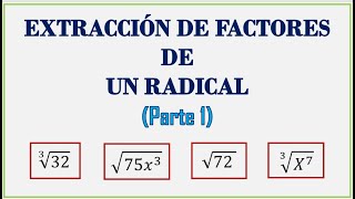 ▷ Introducir factores CON FRACCIONES dentro de un radical o raíz Ejercicio resuelto fácil [upl. by Corsetti]