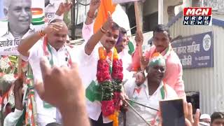 Grand Rally Congress Candidate Abdul Sattar and Mohan Hambarde [upl. by Aihsila]