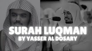 Surah Luqman with English Translation by Yasser AlDosary 😍😍 [upl. by Sukey568]