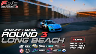 FDE │ Season 5 │ Round 3  Long Beach  Main Event [upl. by Esoranna958]