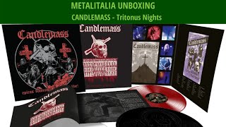 METALITALIA UNBOXING il boxset quotTritonus Nightsquot dei CANDLEMASS [upl. by Shanney126]