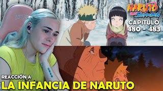 LA INFANCIA DE NARUTO  REACCIÓN A NARUTO SHIPPUDEN POR PRIMERA VEZ  480  483 [upl. by Kemme]