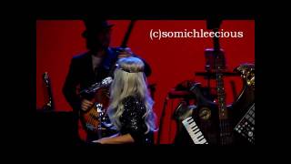 Lady Gaga and Yoko Ono  Its Been Very Hard HD live at the Orpheum Theater 1022010 [upl. by Ahsillek252]