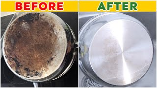 How To Clean Glass Top Stove with Baking Soda and Vinegar  How to Clean Glass Cooktop [upl. by Lohner94]