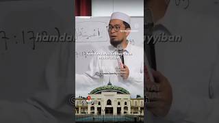 Hamdan katsiran thayyiban mubarakan fihi prosesberhijrah ustadzadihidayat [upl. by Idnyc513]