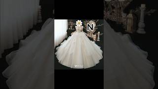 Your gown According to your name gown dress shorts shortfeed youtubeshorts [upl. by Teyugn]