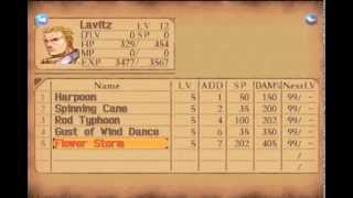 Legend of Dragoon  Lavitz All Addition Unlocked [upl. by Irvin979]