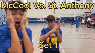 McCool Vs St Anthony  Set 1 [upl. by Adama]