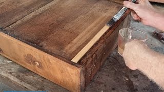 Repairing The Drawer Runners On A 300 Year Old George 1st Walnut Chest Of Drawers Circa 1715 PT4 [upl. by Heck]