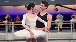 The Royal Ballet rehearse The Sleeping Beauty WorldBalletDay 2019 [upl. by Imalda831]