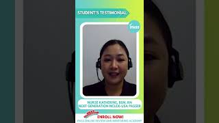 IPASS Online Review and Mentoring Academy Students Testimonial  Katherine [upl. by Tabbatha]