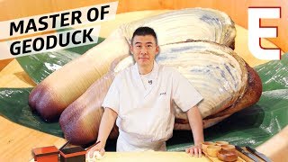 Geoduck Is the Star of Master Sushi Chef Kotaro Kumitas Omakase — Omakase [upl. by Anertac]