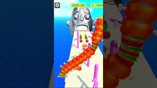 Sandwich Runner All Part Gameplay  short video sandwichrunner game Mobile Gameplay More Gaming [upl. by Niar184]