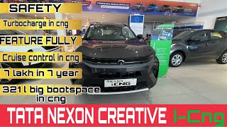 NEW TATA NEXON CREATIVE CNG 2024  full detail and review  watch video and subscribe [upl. by Pelmas]