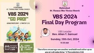 Hyderabad St Thomas Yuvajana Sakhyam VBS program [upl. by Larok836]