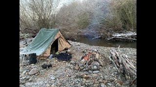 Winter island camp under canvas  7 degrees [upl. by Franzoni748]