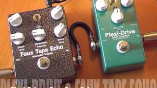 Wampler Pedals PLEXIDRIVE with Faux Tape Echo [upl. by Auburn]