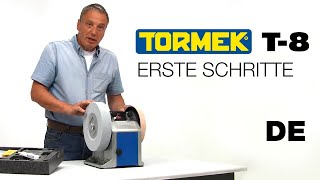 Tormek T8 Schärfsystem Erste Schritte mit Alan Holtham [upl. by Elish]